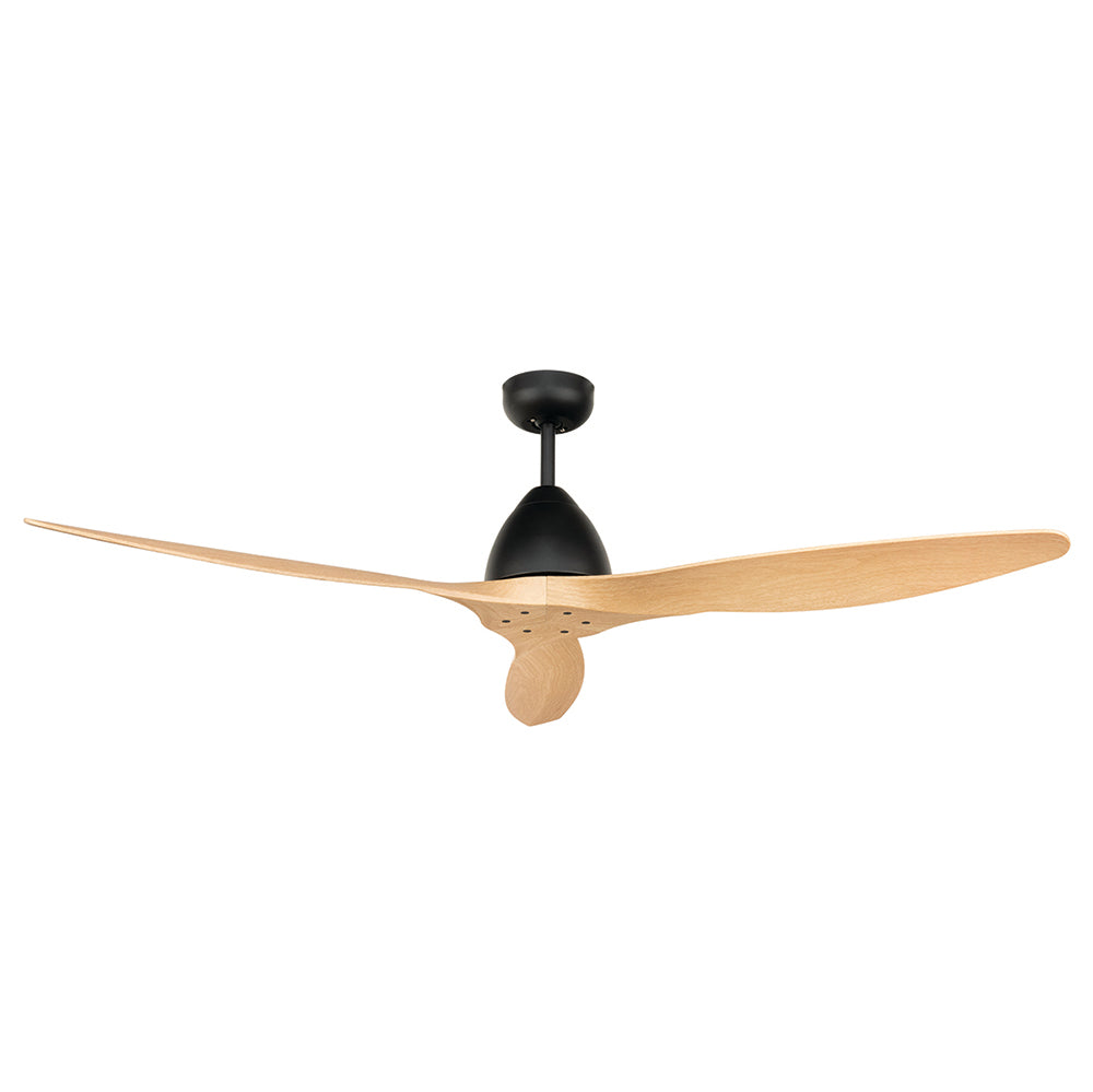 Canyon 56" DC Ceiling Fan Black with Timber - 20896/51