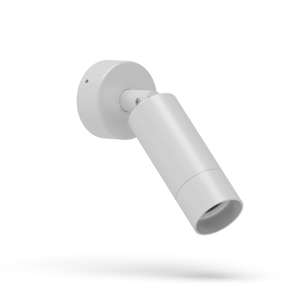 Lumena Exterior Wall Light Adjustable 24V Silver Reign Aluminium - AQL-220-A1-X0