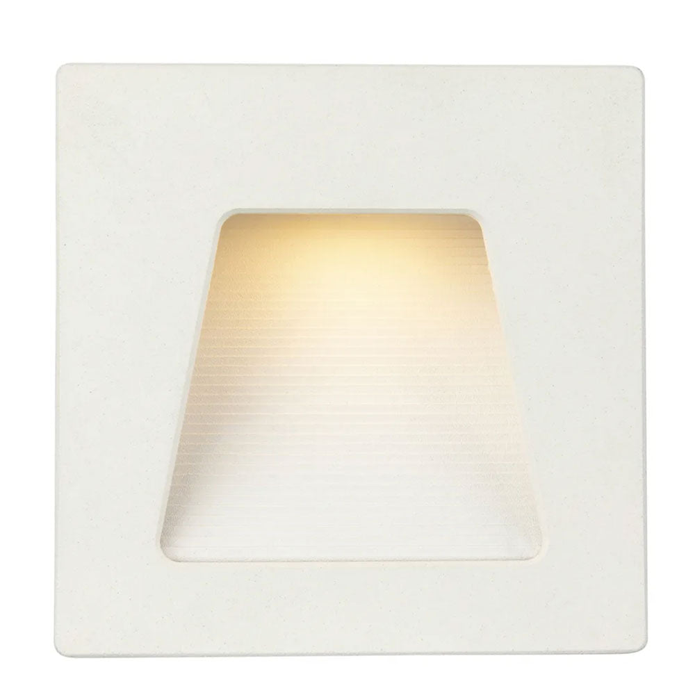 Buy Step Lights Australia EVELYN LED Step Light 3W Matt White Aluminium 3000K - 21524/05