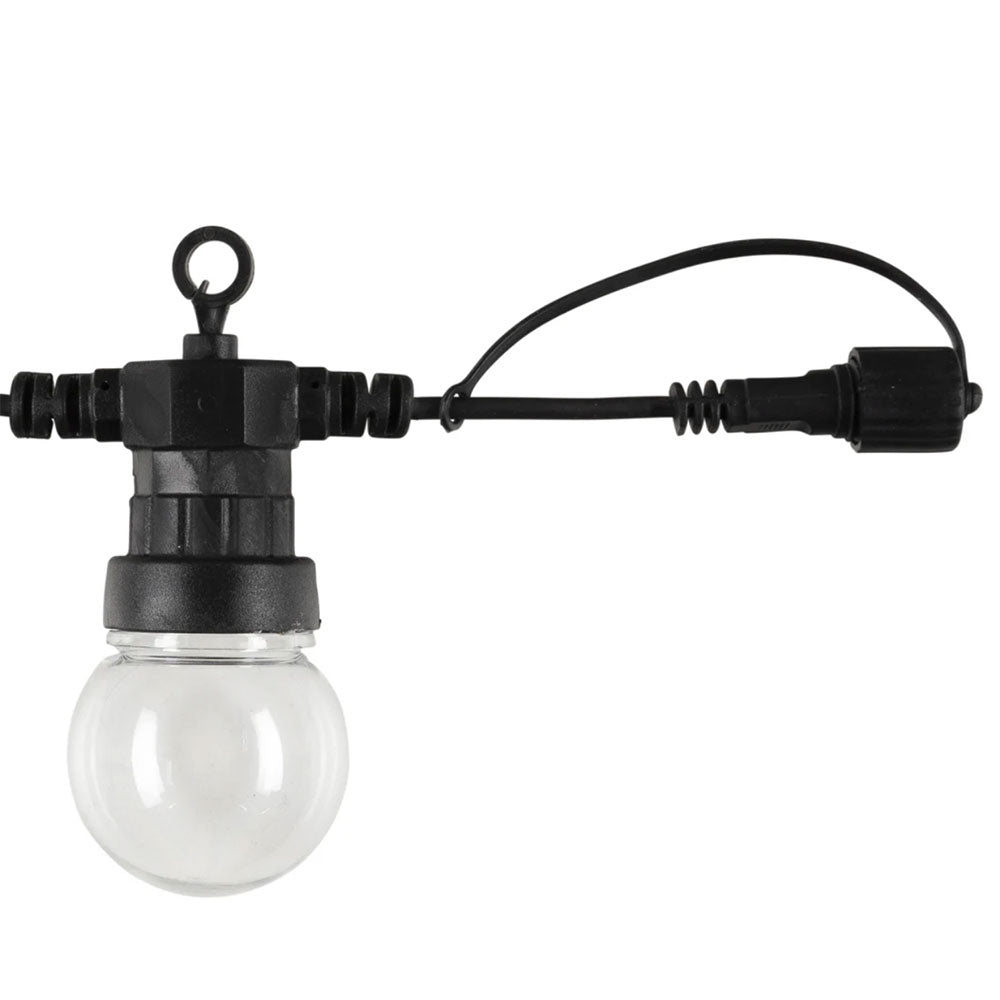 Buy Festoon Lights Australia CELEBRATE Festoon 10 lights Extension Black Polypropylene 3000K - 22084/06