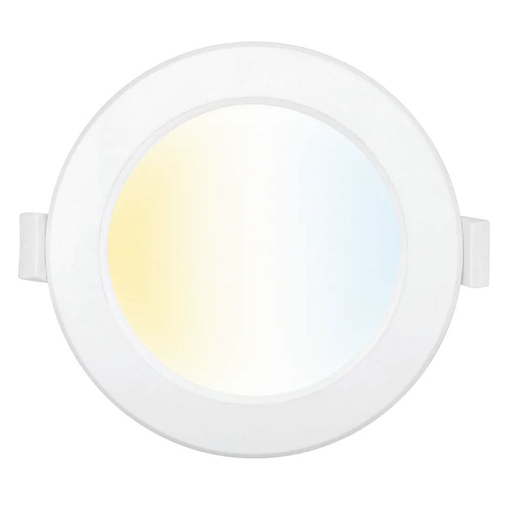 Buy Smart LED Downlights Australia TRILOGY Smart Wi-Fi LED Downlight W115mm White 8W 2 CCT - 22086/05
