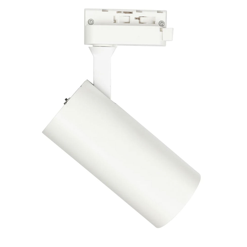 Buy Single Circuit Track Heads Australia Ceres Single Circuit Track Head White Aluminium TRI Colour - 22127/05