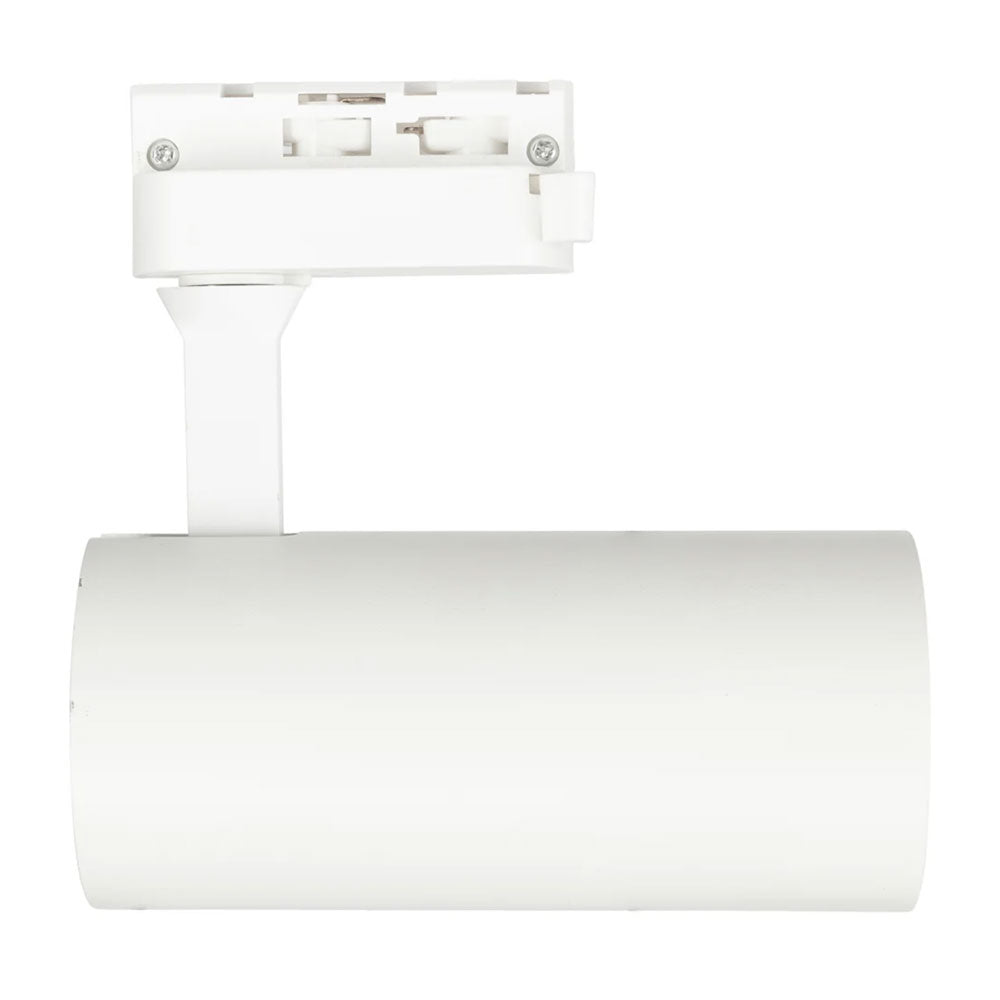 Buy Single Circuit Track Heads Australia Ceres Single Circuit Track Head White Aluminium TRI Colour - 22127/05