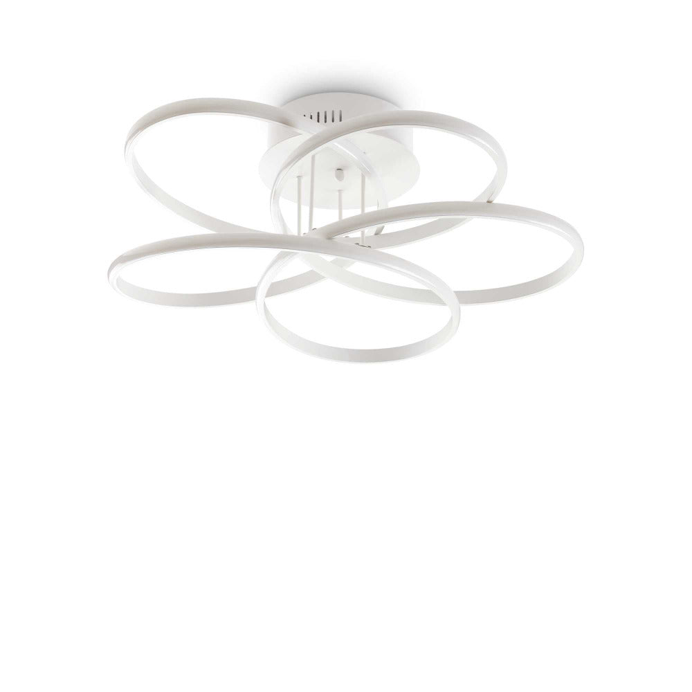 Buy Flush Mount Lights Australia Karol Pl Flush Mount Light W650mm White Metal 4000K - 227825