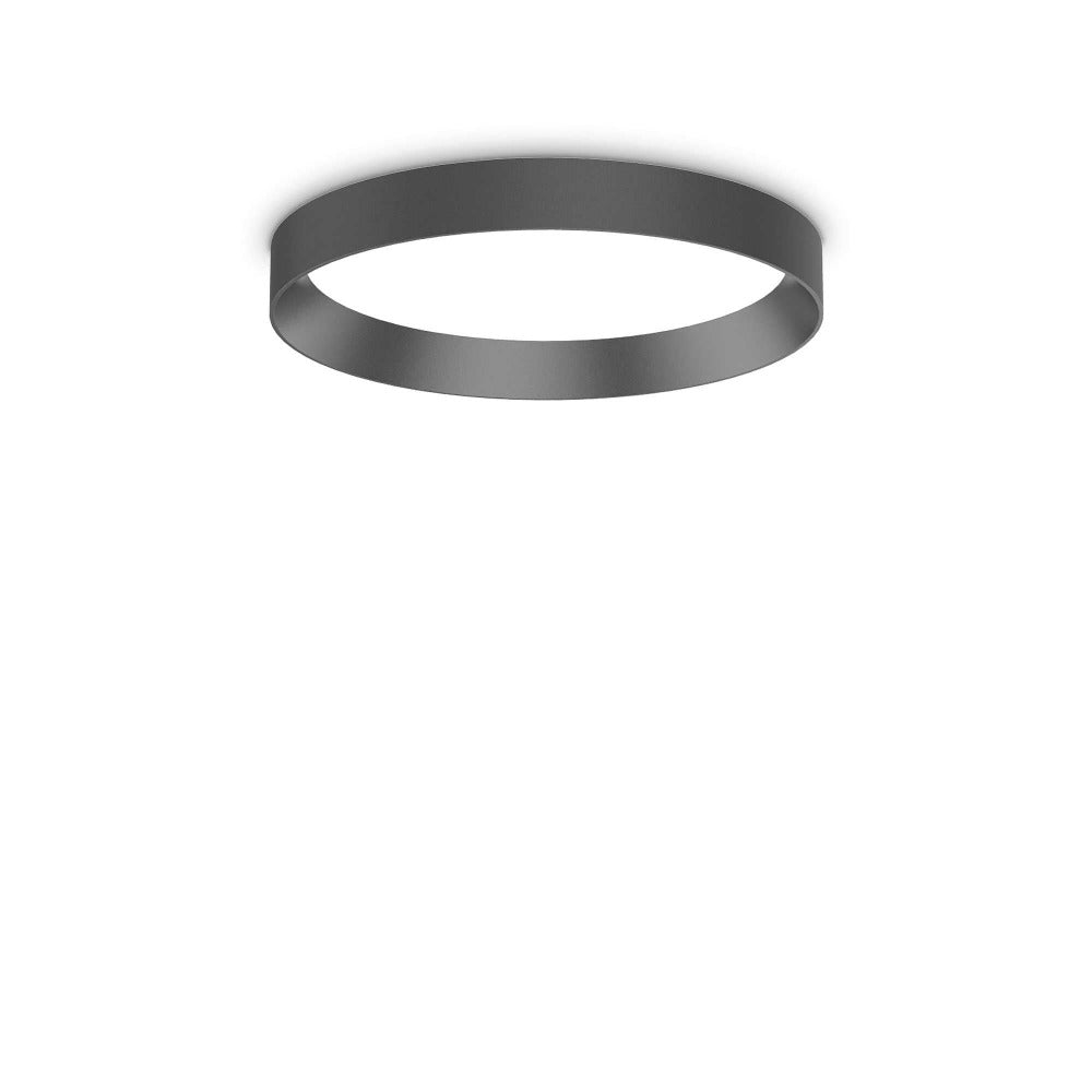 Buy Surface Mounted Downlights Australia Fly Pl Round Surface Mounted Downlight W350mm PMMA 3000K - 27027