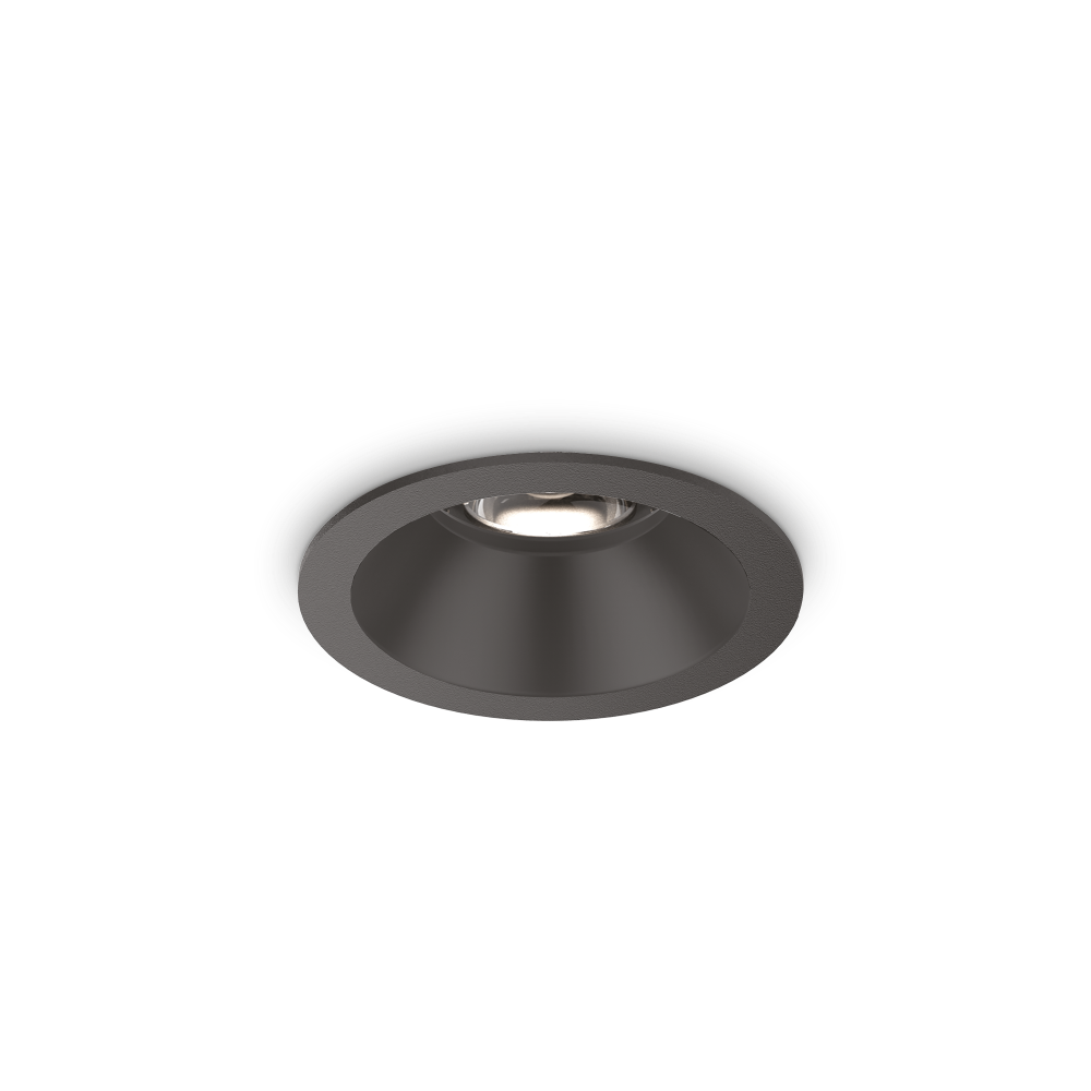 Buy Recessed LED Downlights Australia Bento Recessed LED Downlight 9W Black 3000K - 279596