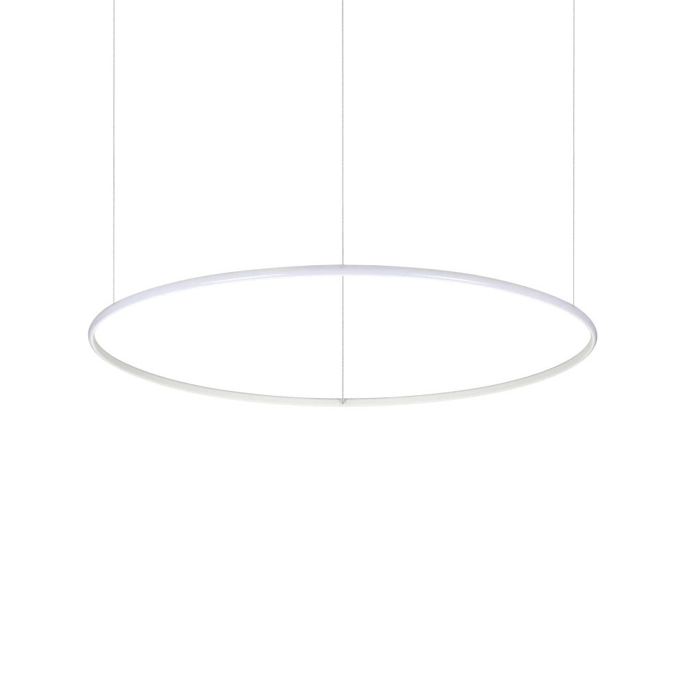 Buy LED Pendants Australia Hulahoop Sp LED Pendant W1005mm White Metal 3000K - 258751