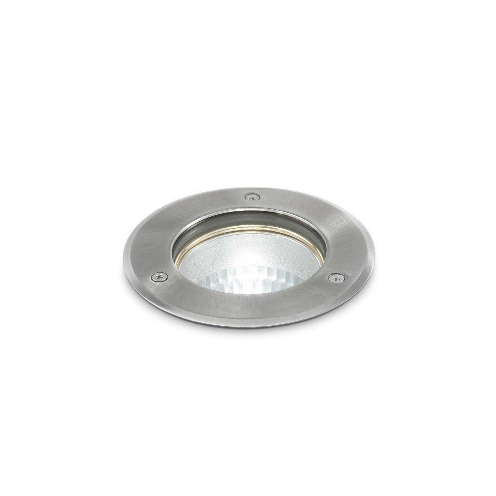 Buy Deck Lights Australia Park Pt Round Deck Light W150mm Steel PVC / Aluminum - 032825