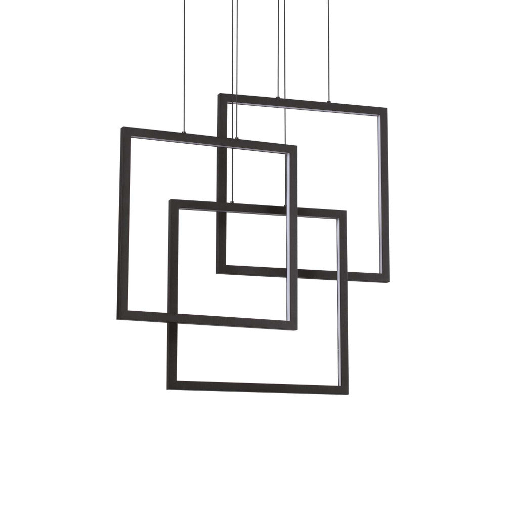 Buy LED Pendants Australia Frame Sp Square LED Pendant Metal 3000K - 2693