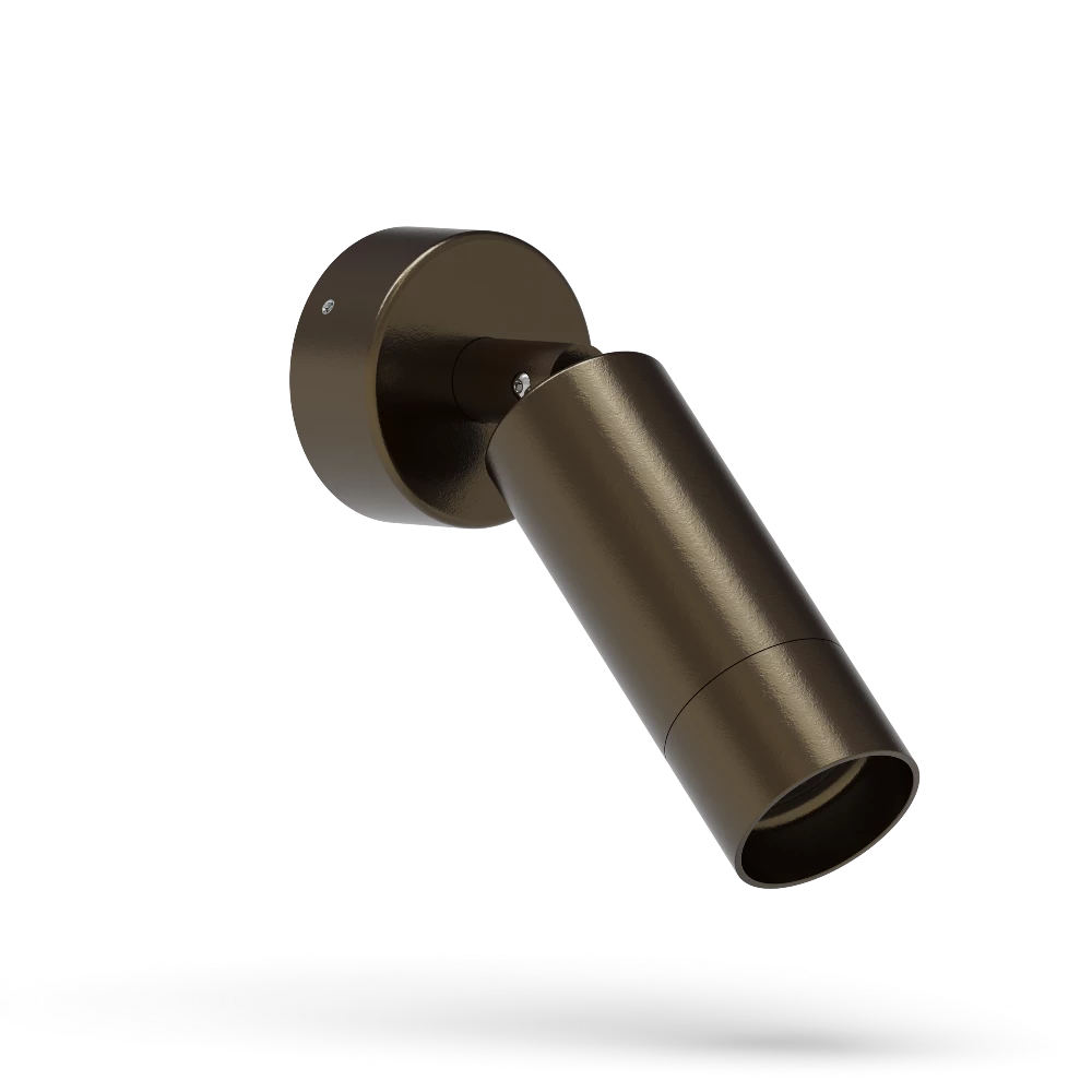 Buy Exterior Wall Lights Australia Lumena Exterior Wall Light Adjustable 24V Medium Bronze Aluminium - AQL-220-A3-X0