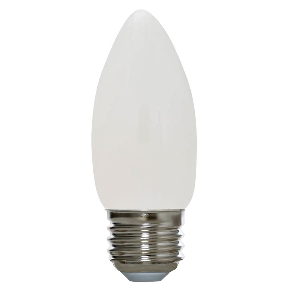 Buy LED Filament Globes Australia Candle LED Filament Globe 240V 4W ES Opal Glass 5000K - LCA50E27D