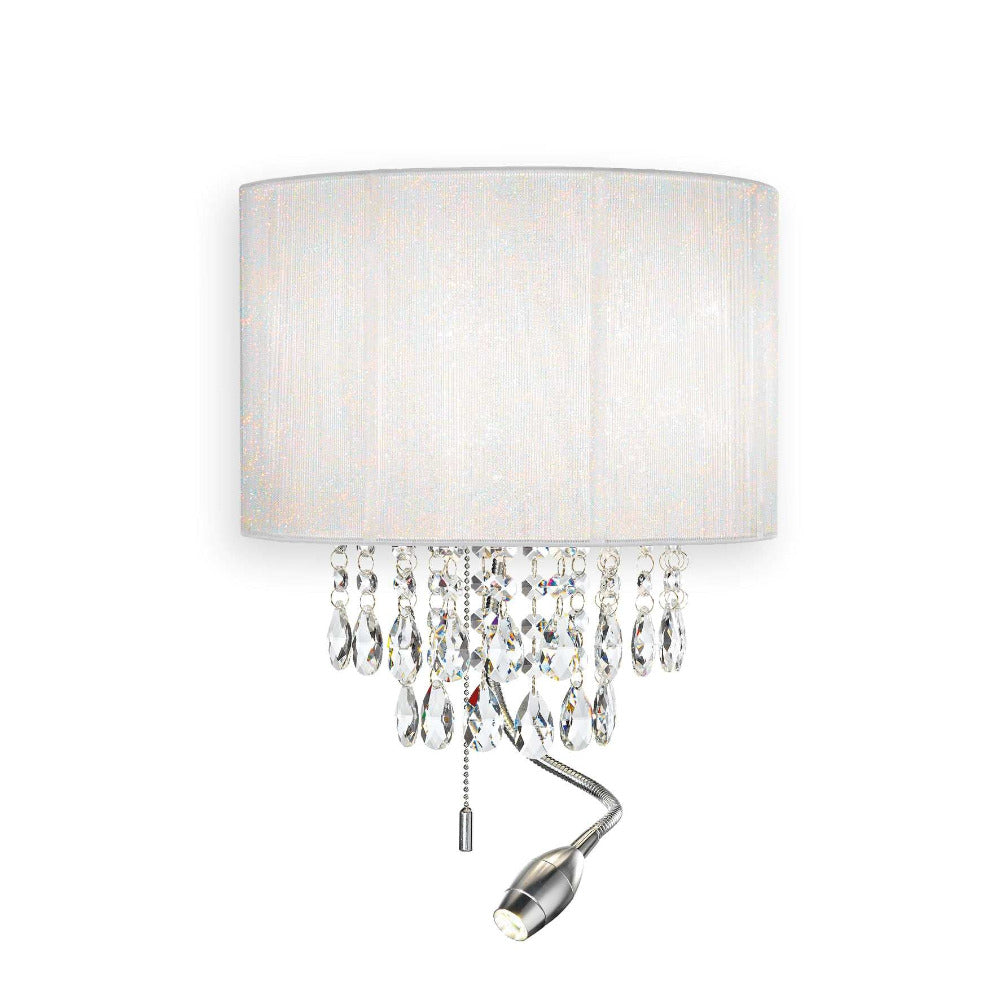 Buy Bedside Reading Lights Australia Opera Ap3 Bedside Reading Light White Metal 3000K - 068268
