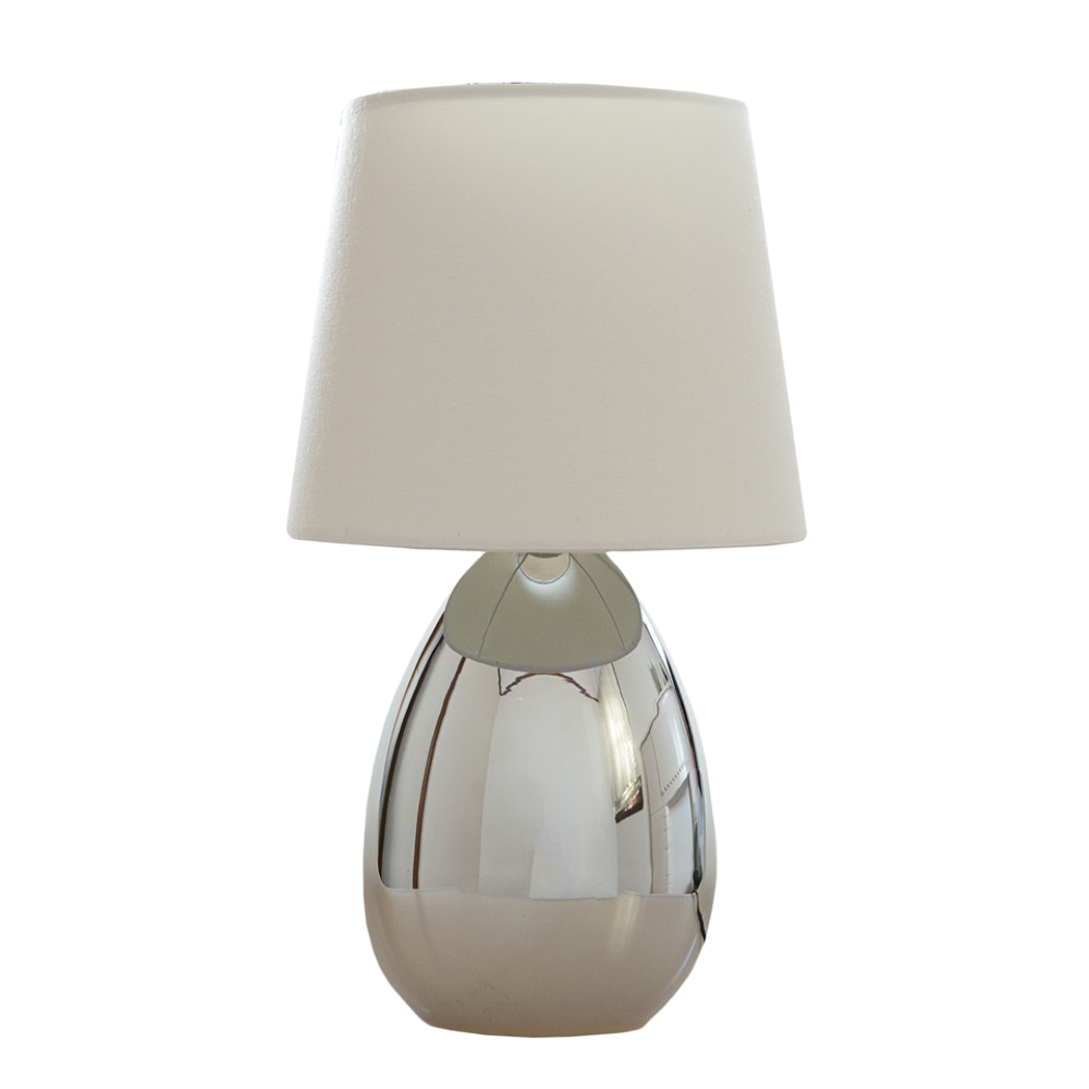 Buy Table Lamps Australia Libby Touch Table Lamp in Chrome/White Shade - LL-14-0067CH