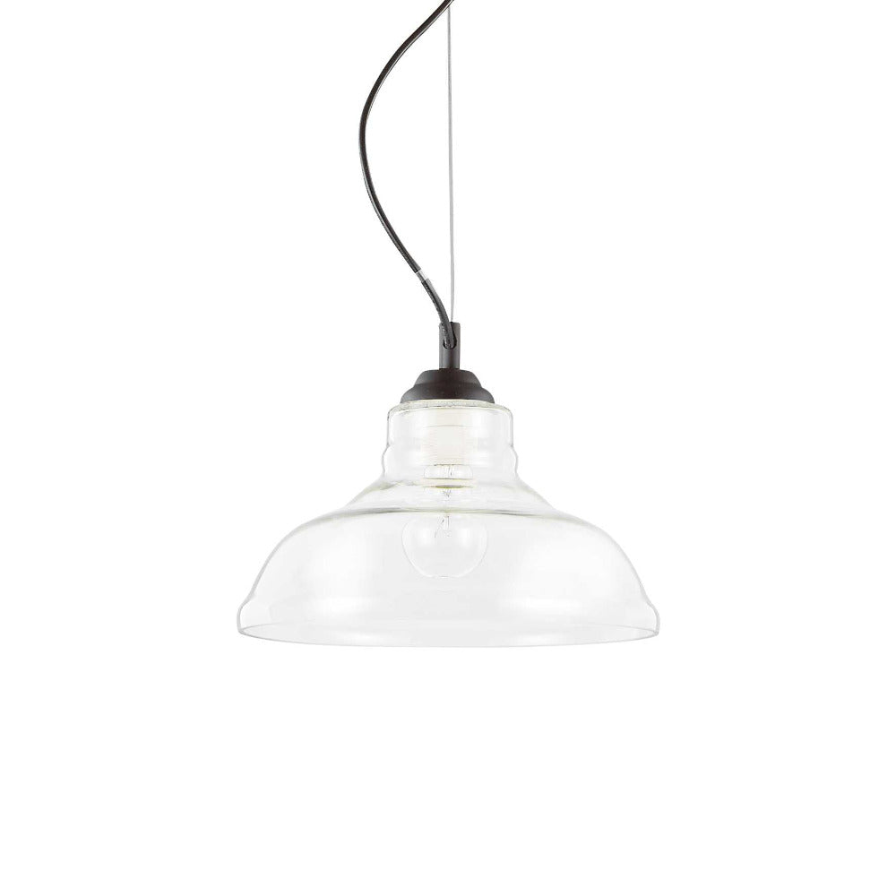 Buy Pendant Lights Australia Bistro' Sp1 Plate Pendant Light Glass - 1123