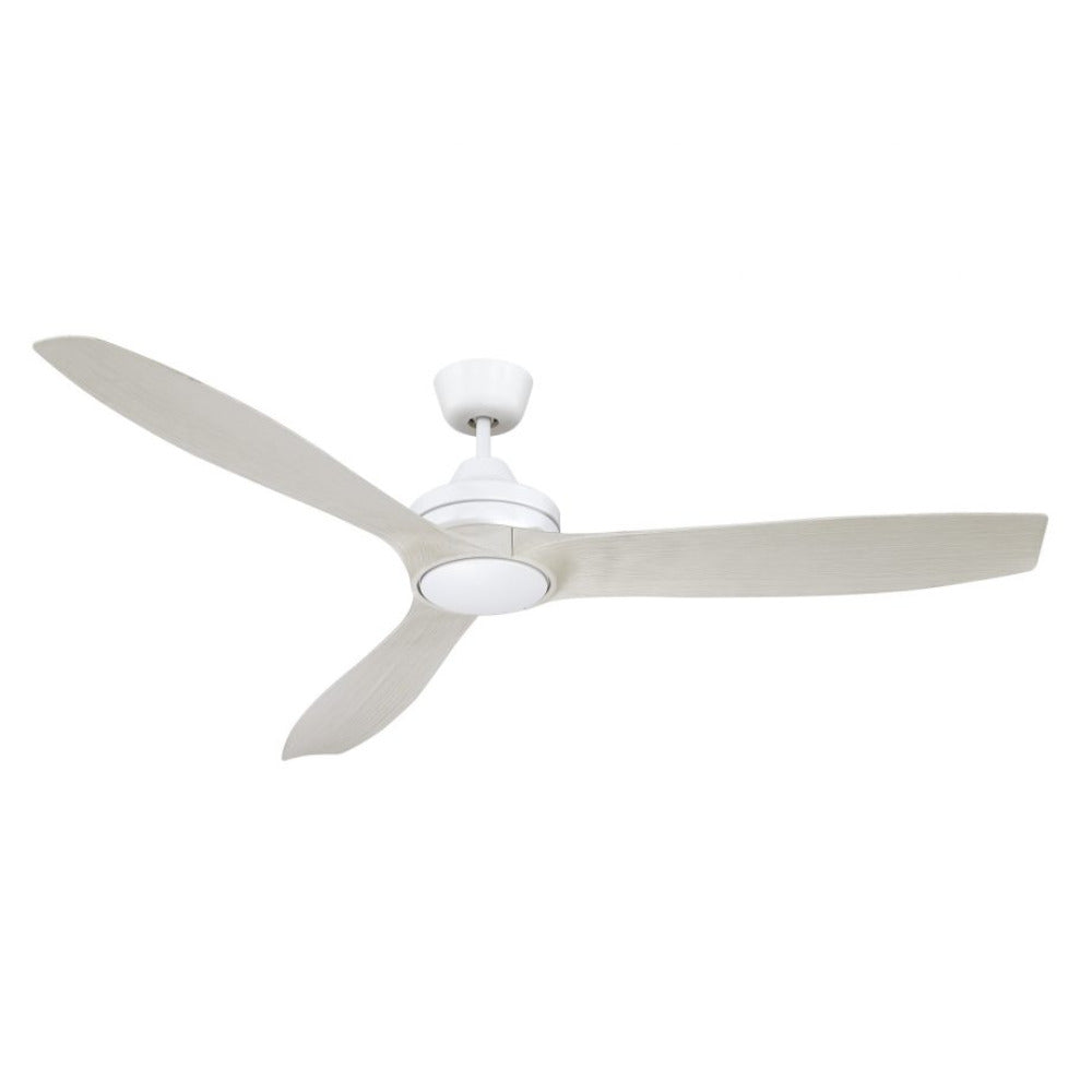 Lora DC Ceiling Fan 60" White ABS Blade - FC1130153WH