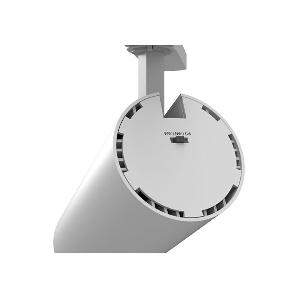 Buy Three Circuit Track Heads Australia Zone 4 Wire 3 Circuit LED Head White Aluminium 3 CCT - ZONE1WH