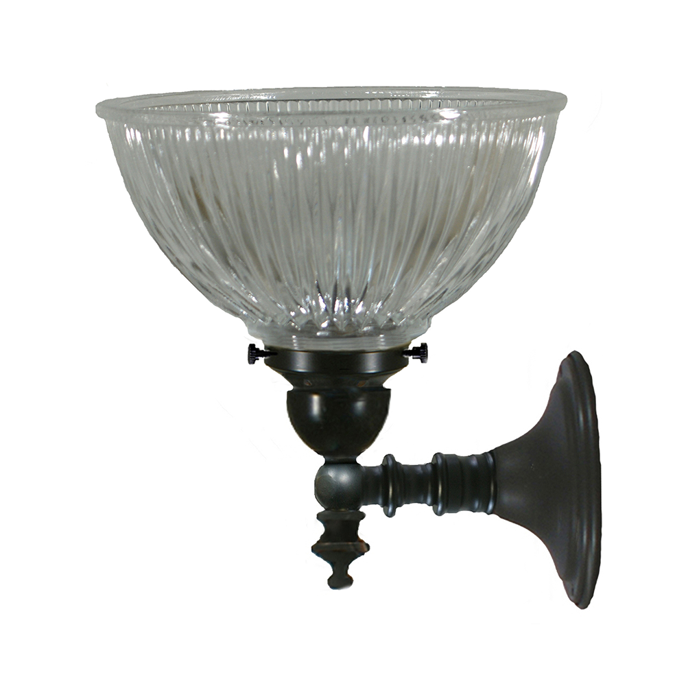 Buy Wall Sconce Australia Koscina Wall Light Patina Black With Claredon Small Clear Glass - 3020145