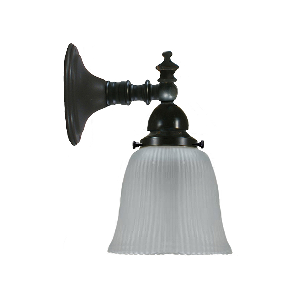 Buy Wall Sconce Australia Koscina Wall Light Patina Black With Zipper 23 Frosted Glass - 3020148