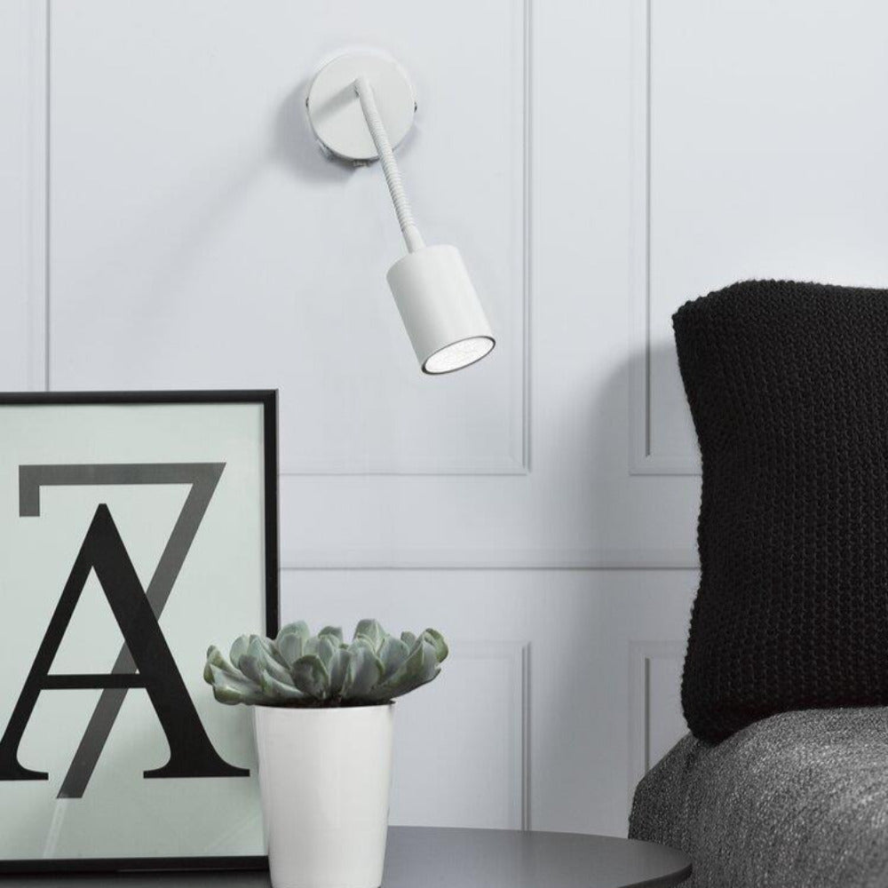 Buy Bedside Reading Lights Australia Explore 1 Light Wall Light White - 74811001
