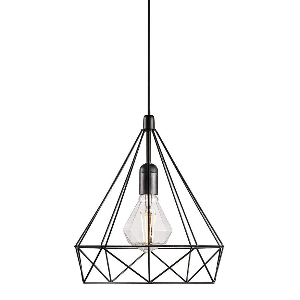 Aire 1 Light Pendant Black - 84873003