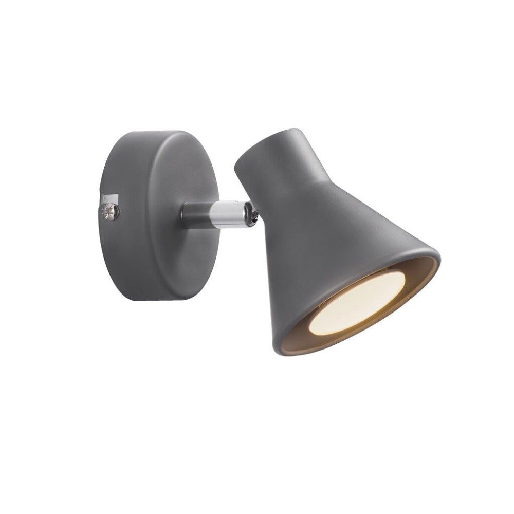 Eik 1 Light Spotlight Grey - 45761010