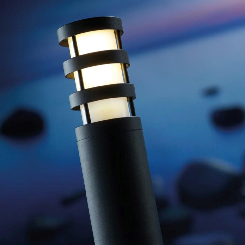 Buy Bollard Lights Australia Darwin Garden Bollard Light Black, Opal - 71988003