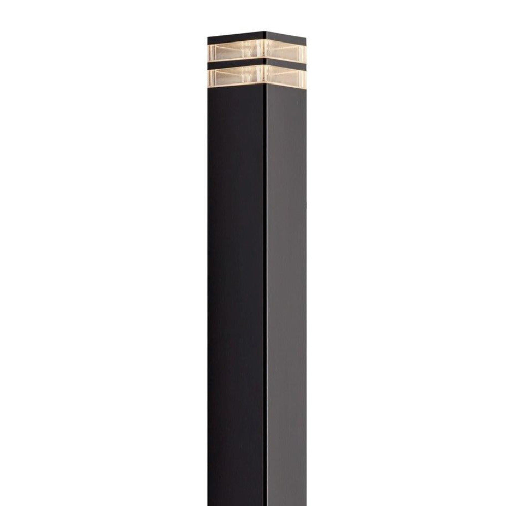 Buy Bollard Lights Australia Elm Garden Bollard Light Black, Clear - 45348003