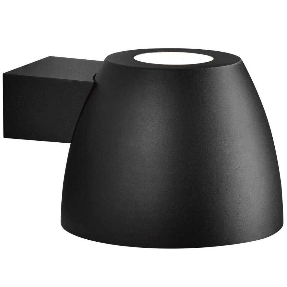 Buy Exterior Wall Lights Australia Bell 1 Light Outdoor Wall Black - 76391003