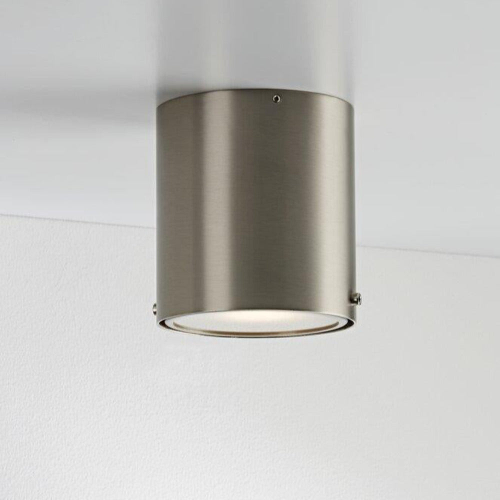 Buy Surface Mounted Downlights Australia IP S4 LED Bathroom Vanity Light Brushed Steel - 78511032