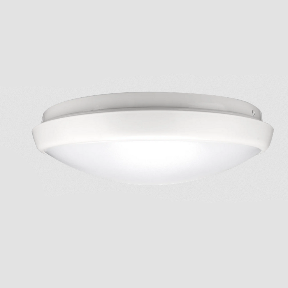 Buy LED Oyster Lights Australia LED Oyster Light 30W White Aluminium 3 CCT - AC1020/30W/WH/TC