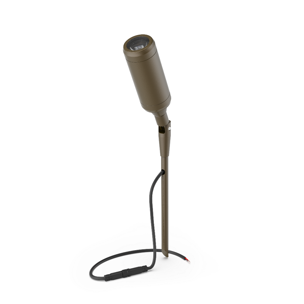 Buy Spike Lights Australia Lumena Spike Uplight Adjustable 24V DC W41mm Aluminium 3000K+RGB - AQL-115-Z010