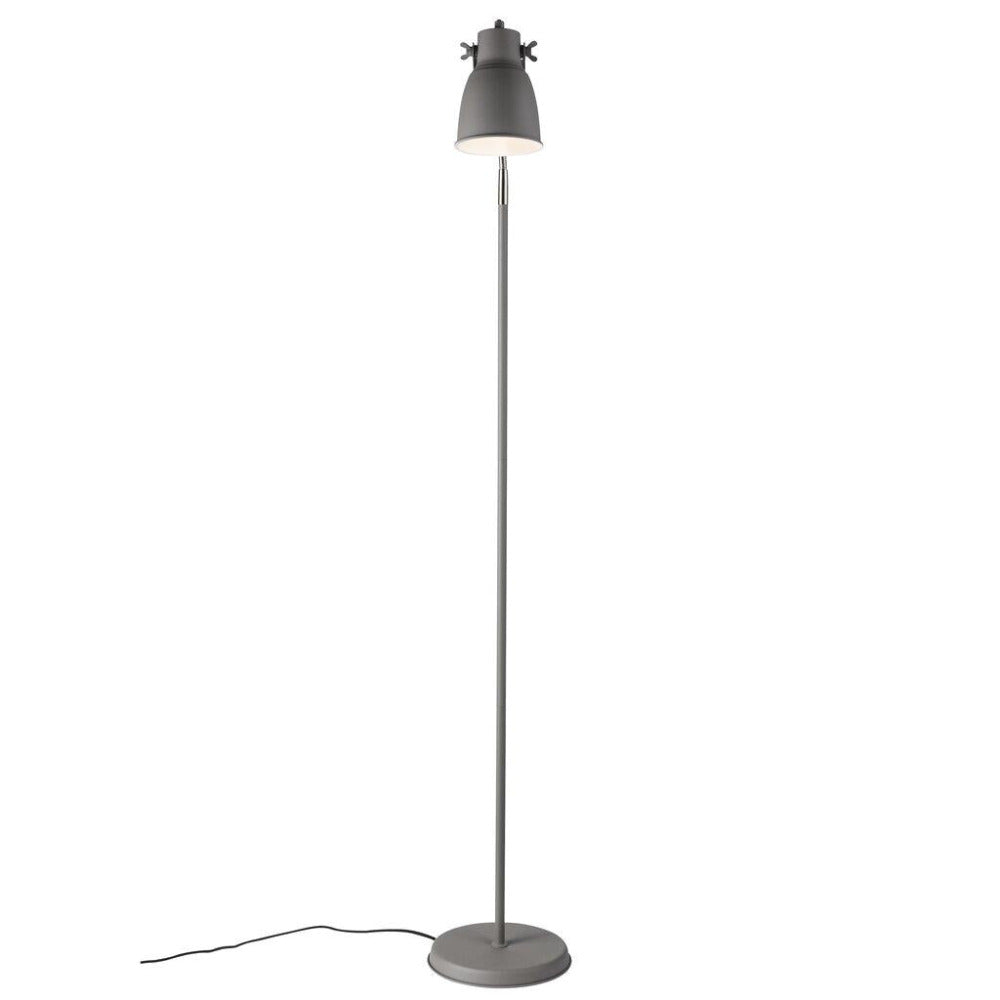 Adrian 1 Light Floor Lamp Grey - 48824011