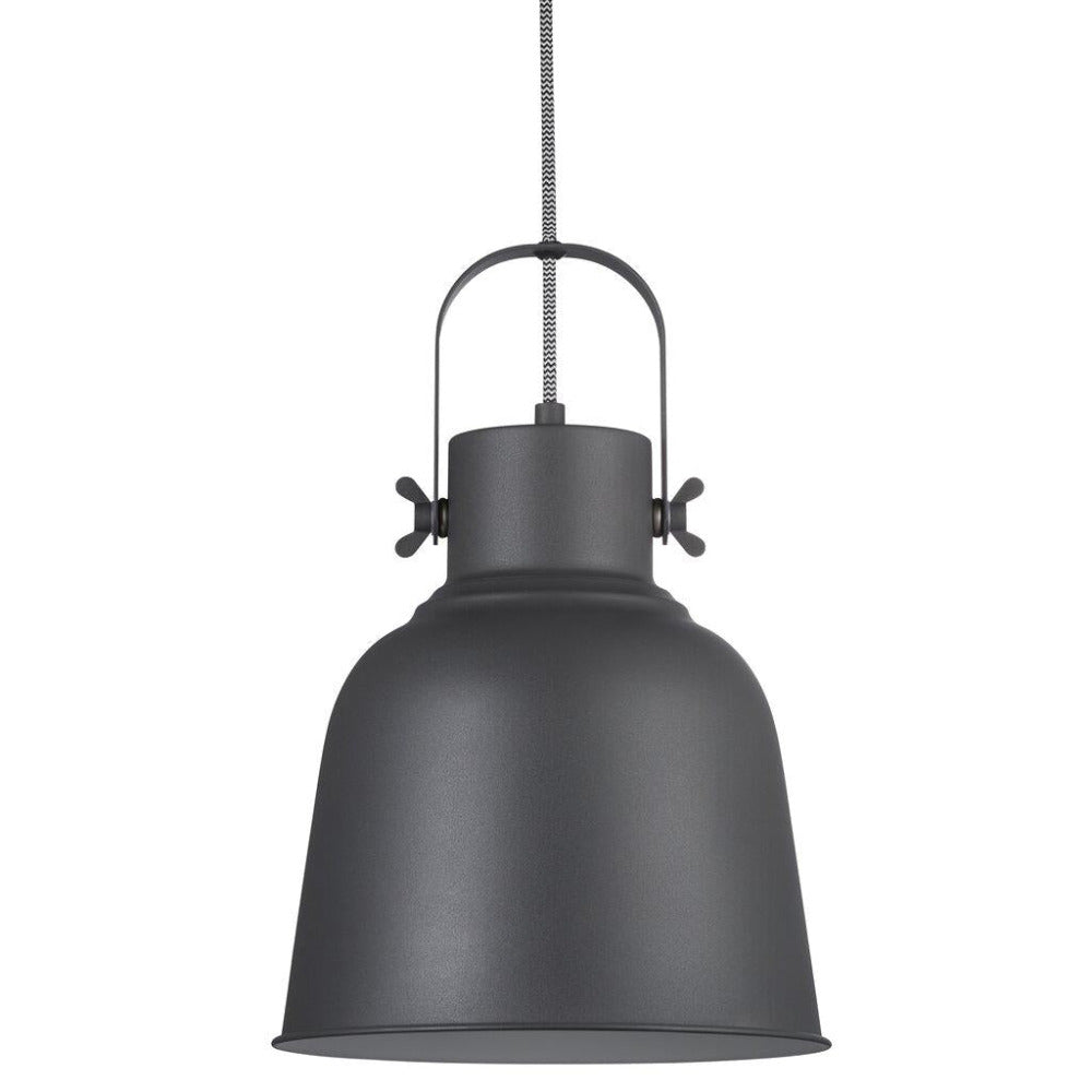Buy Pendant Lights Australia Adrian 25 1 Light Pendant Black - 48793003