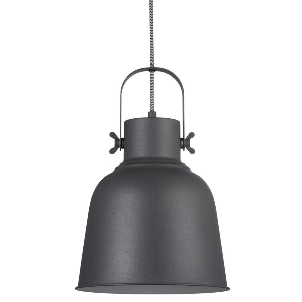 Adrian 25 1 Light Pendant Black - 48793003