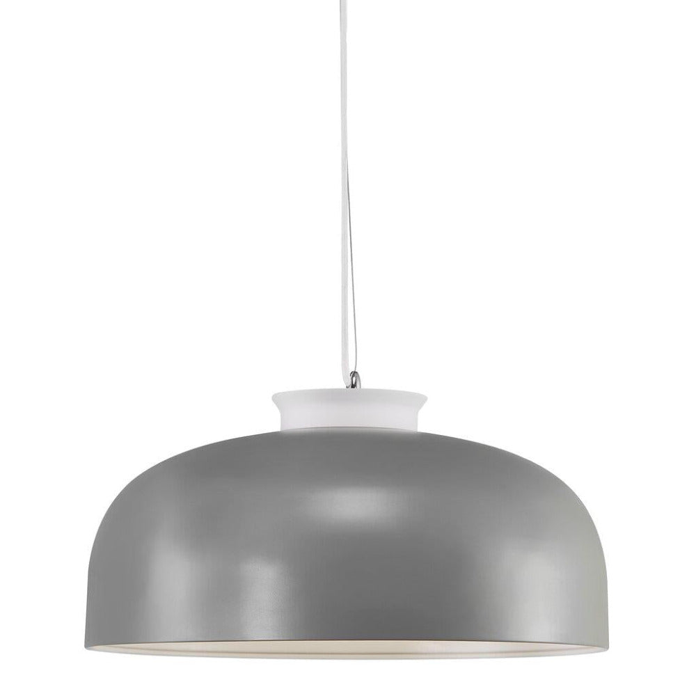 Buy Pendant Lights Australia Miry 1 Light Pendant Grey, Opal - 2010733010