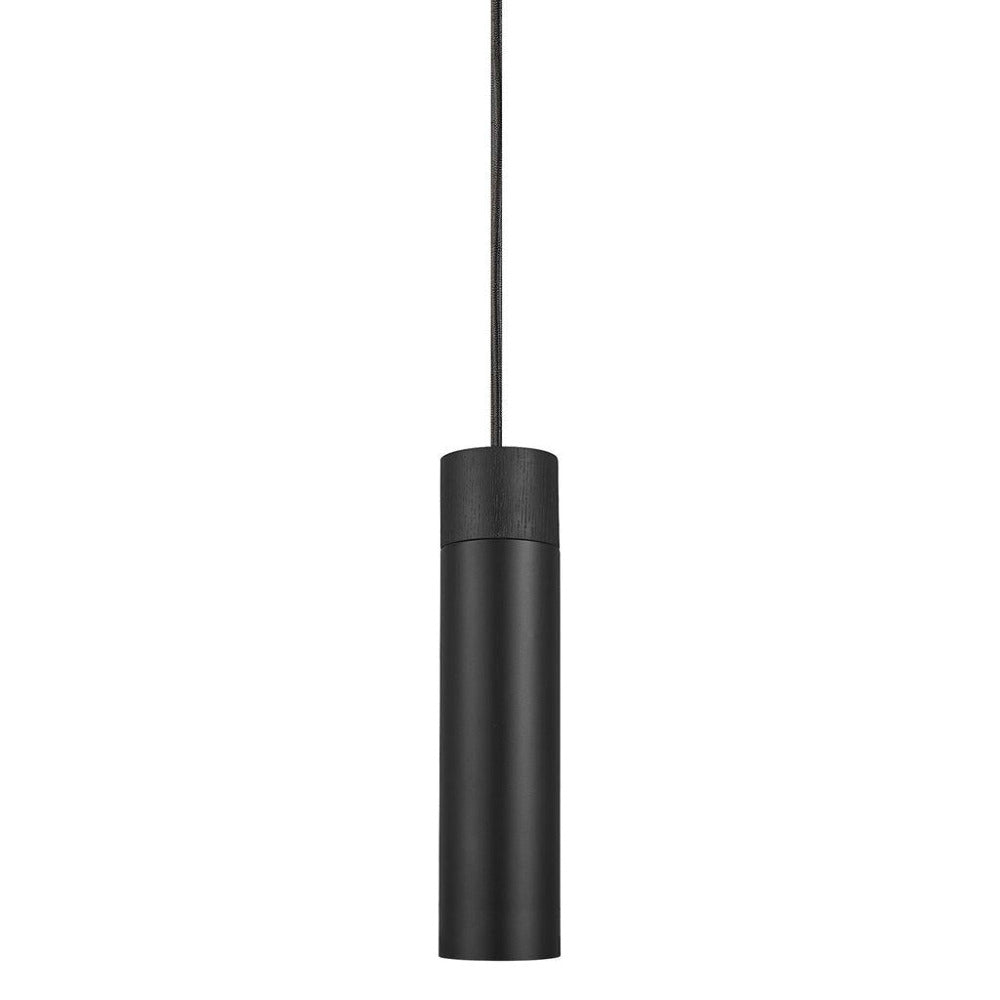 Tilo 1 Light Pendant Metal, Wood Black - 2010453003