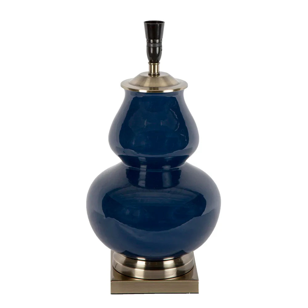 Buy Table Lamps Australia Matisse Table Lamp Dark Blue Ceramic / Metal - ELJC9277BLU