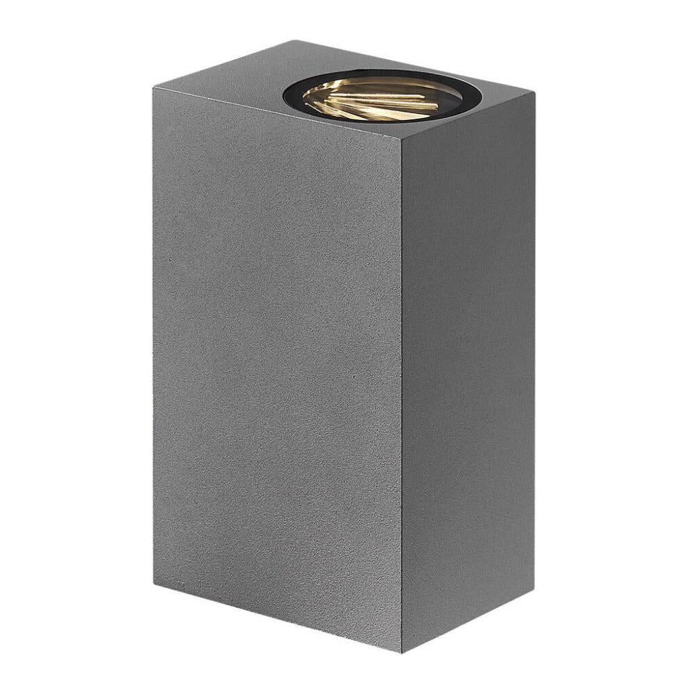 Buy Up / Down Wall Lights Australia Asbol Kubi Up-Down Wall Light Grey, Clear - 2019071010