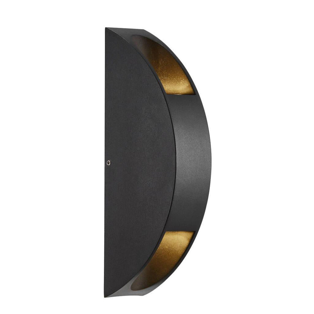 Buy Up / Down Wall Lights Australia Pignia Up-Down Wall Light Aluminium Black - 2019151003