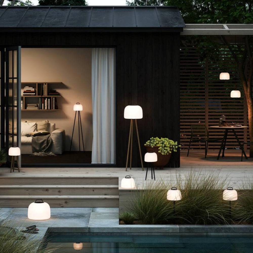 Buy Outdoor Pendant Lights Australia Kettle 22 Portable Plastic White - 2018003003