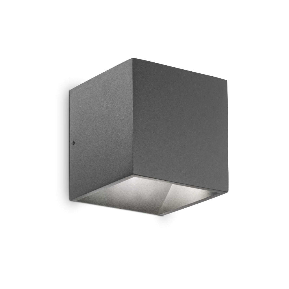 Buy Up / Down Wall Lights Australia Rubik Ap Square Up & Down Wall Light Aluminum 4000K - 142