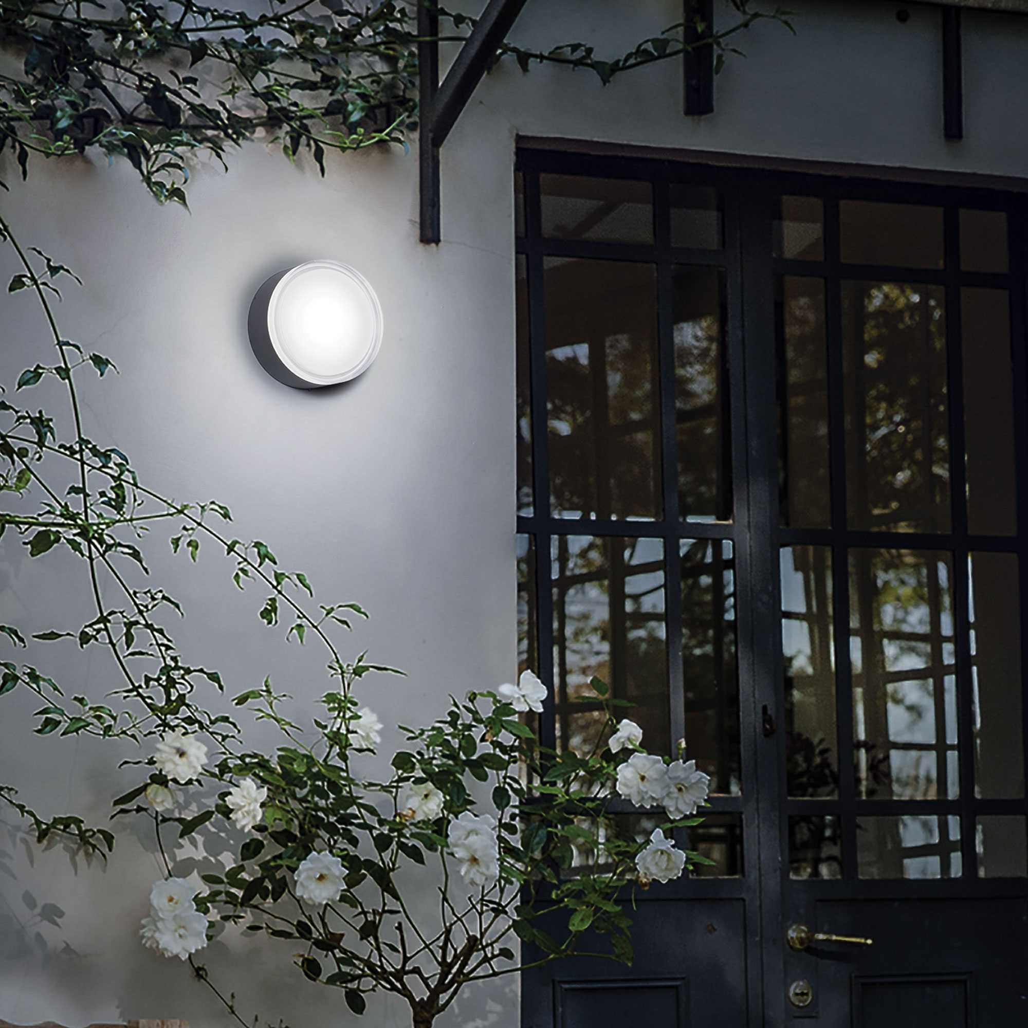 Buy Outdoor Close To Ceiling Lights Australia Urano Pl1 Outdoor Close To Ceiling Light W160mm Aluminum - 1680