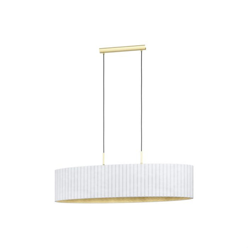 Buy Pendant Lights Australia Tamaresco 2 Light Pendant Brushed Brass Steel - 39764N