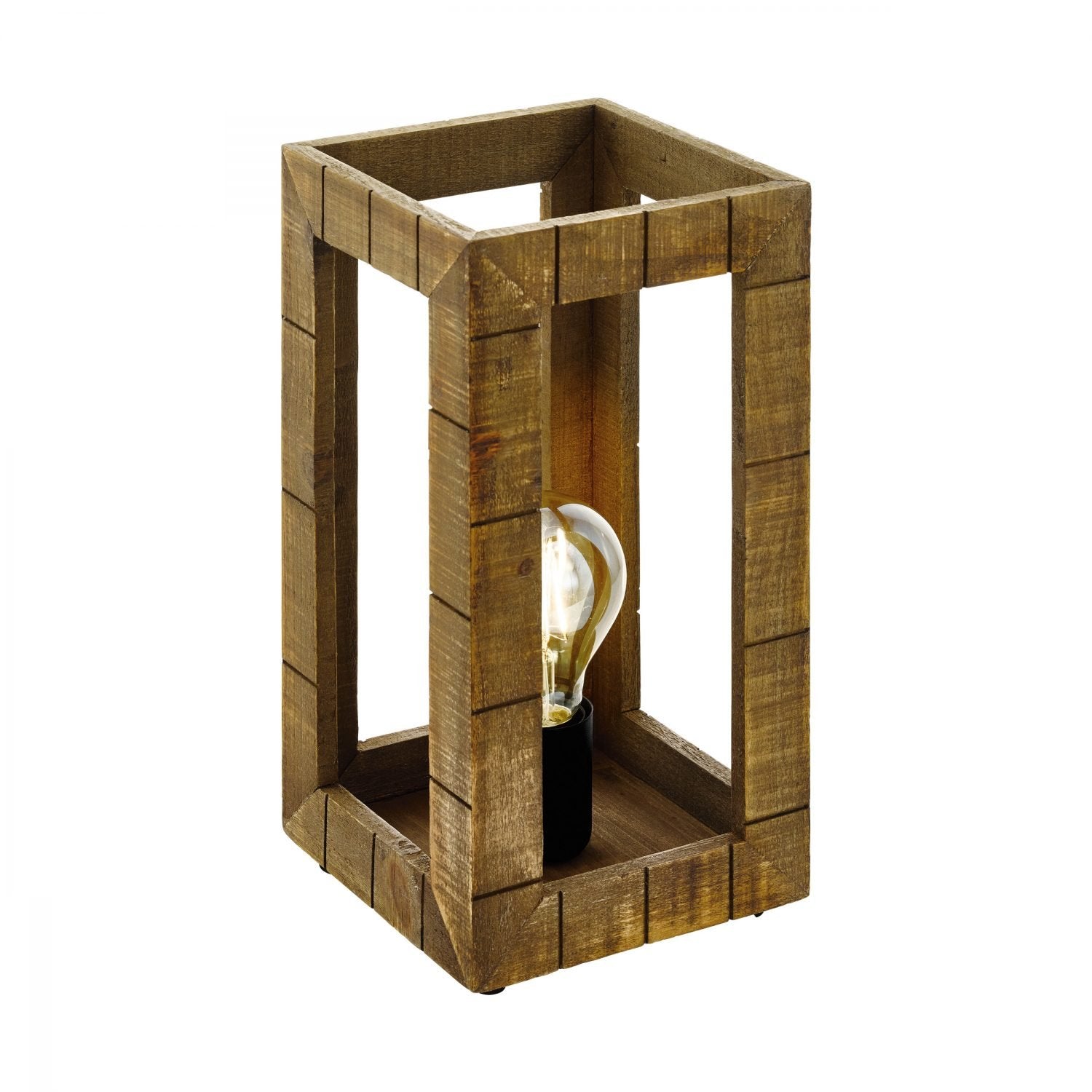 Buy Table Lamps Australia Takhira 1 Table Light Black & Brown - 43016N