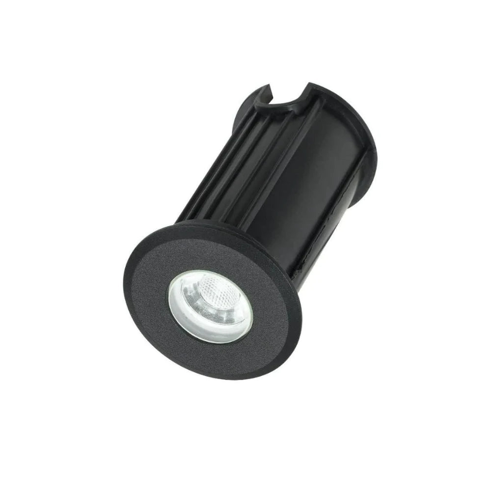 Buy Inground Lights Australia Luc LED Inground Light 3W Black Metal 3000K - LUC.G3-BK83-826
