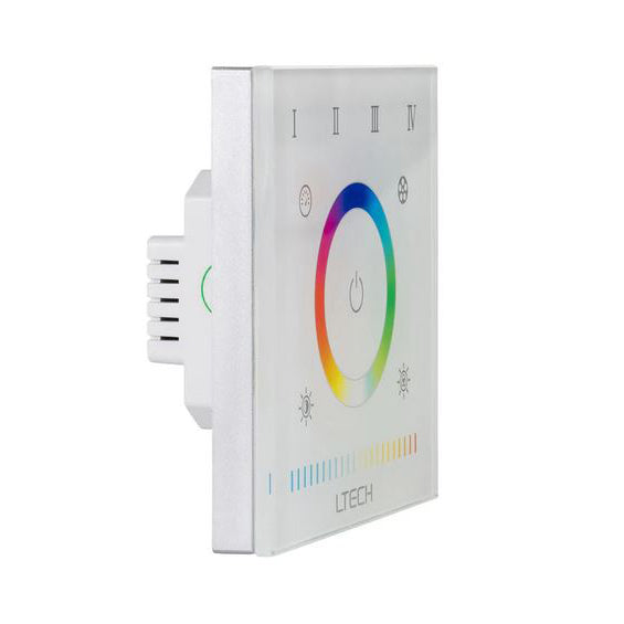 LED Strip Light Touch Controller White Plastic RGBCW - HV9101-EX5S