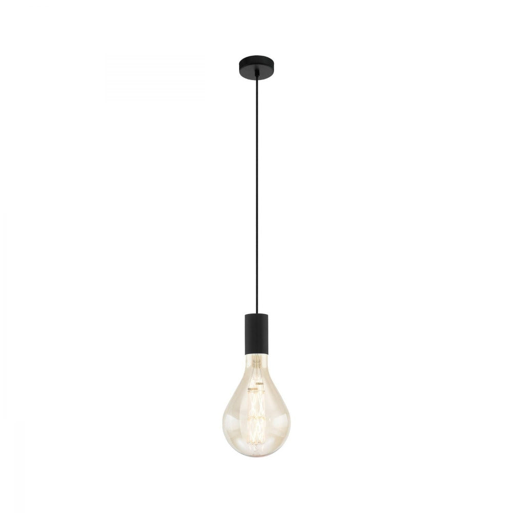 Buy Mini Pendants Australia Tavistock 1 Light Pendant Black 100mm - 49074N