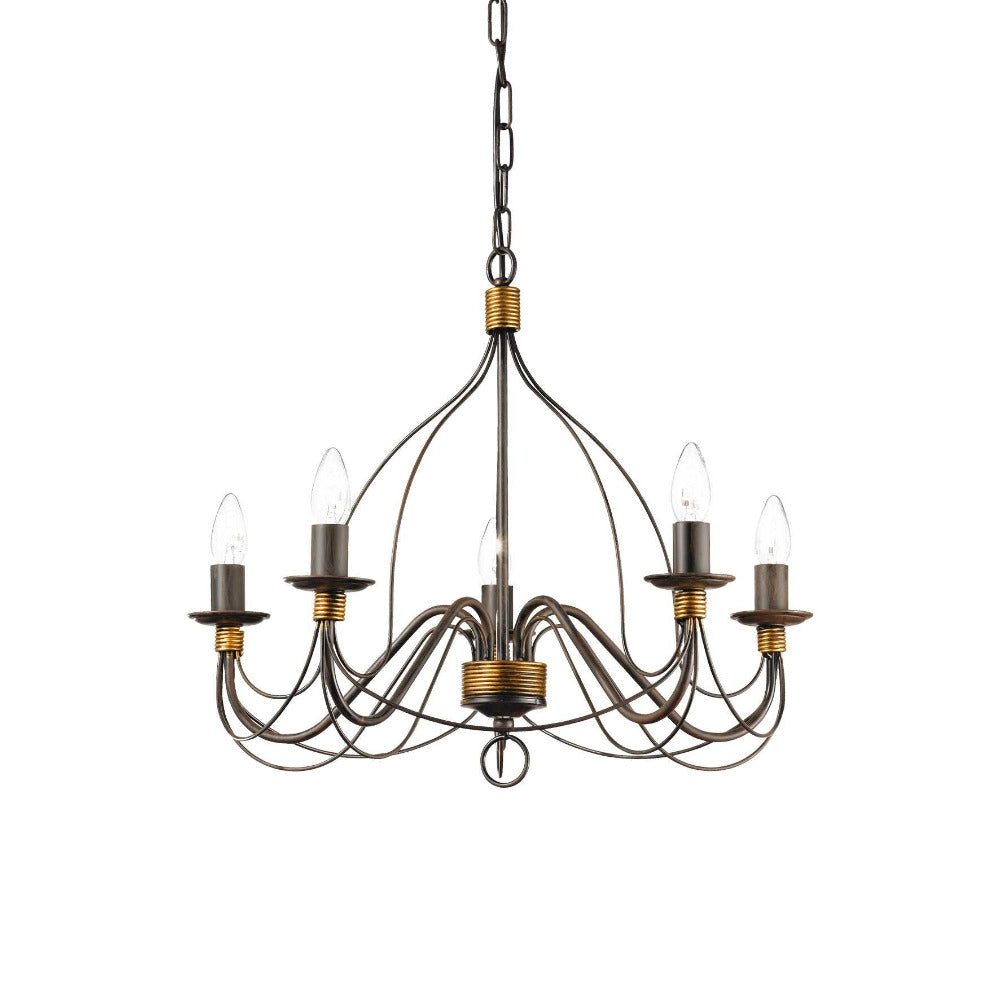 Buy Chandeliers Australia Corte Sp5 Chandelier 5 Lights Metal - 00588