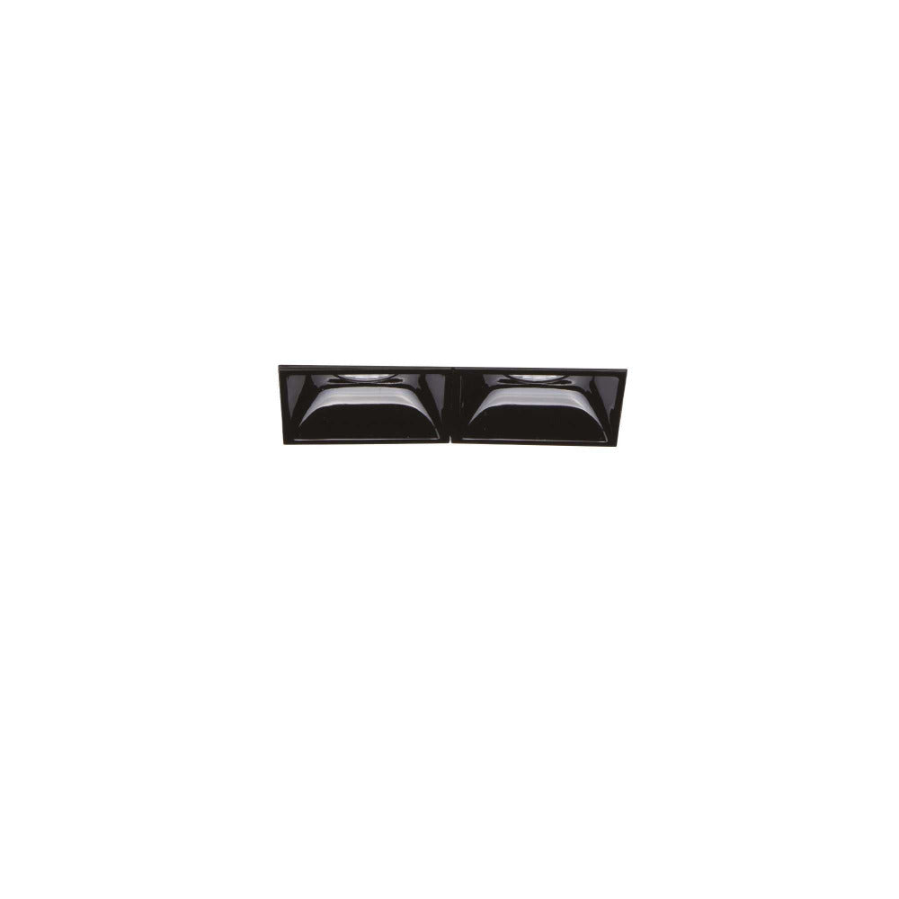 Buy Recessed LED Downlights Australia Lika Fi Trimless Recessed LED Down 2 Lights Black Aluminum 3000K - 206202