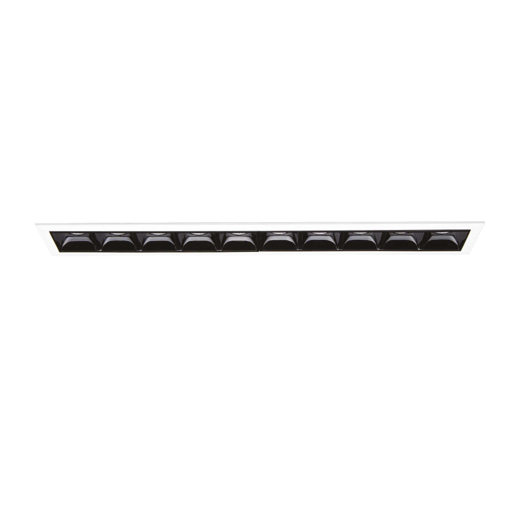 Buy Recessed LED Downlights Australia Lika Fi Trim Recessed LED Down 10 Lights White Aluminum 3000K - 206233